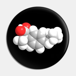 Ibuprofen Molecule Chemistry Pin