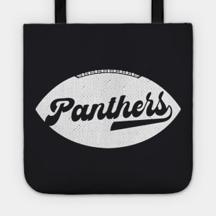 Retro Panthers Football Tote