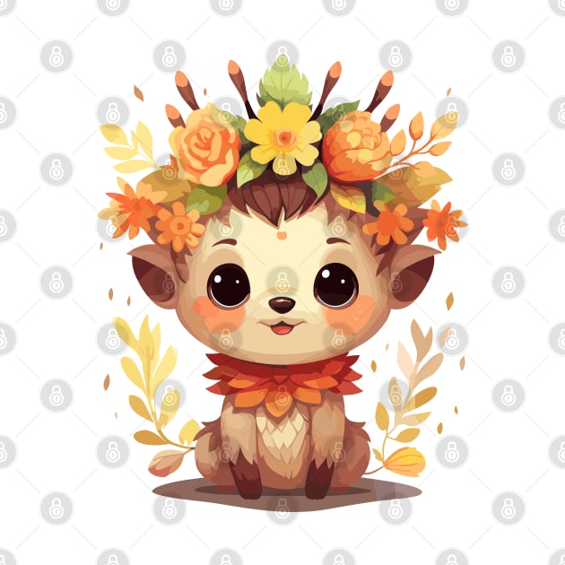 Autumn faun by JessCrafts