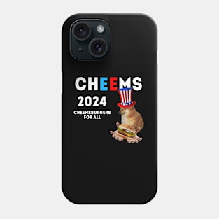 Cheems 2024 Cheemsburgers Phone Case