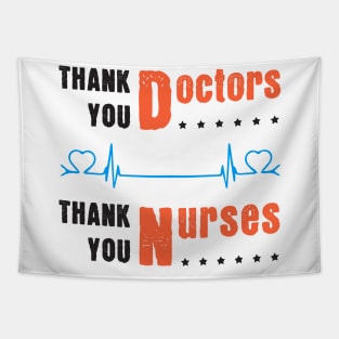 Great Gift To Thank Doctors, Nurses and Medical Teams Tapestry