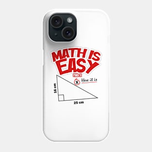 Easy Mathematics Phone Case