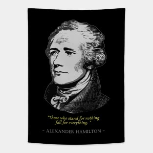 ALexander Hamilton Quote Tapestry