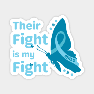 Their Fight is my Fight (Butterfly) Magnet