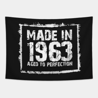 Made In 1963 Aged To Perfection – T & Hoodies Tapestry