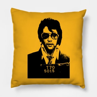 Elvis Mugshot Pillow