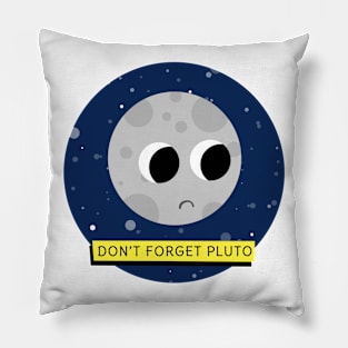 don't forget pluto! Pillow