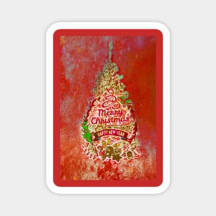 Festive Reds for Chistmas and New Year Magnet