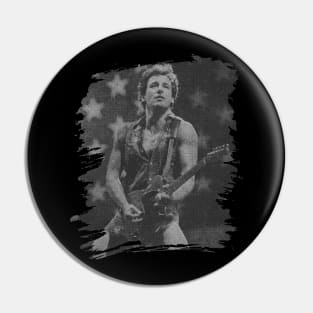 Bruce springsteen // Retro poster Pin