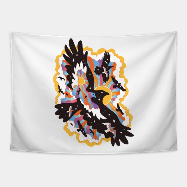 Free Bird Tapestry by CPdesign