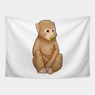 Monkey Pacifier Tapestry