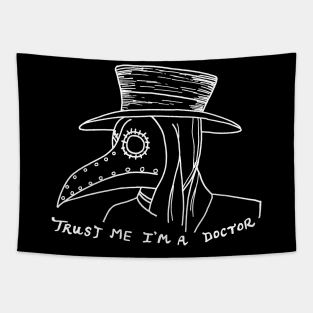 Plague Doctor Tapestry