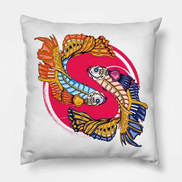 Betta Fish Pillow by KUWI