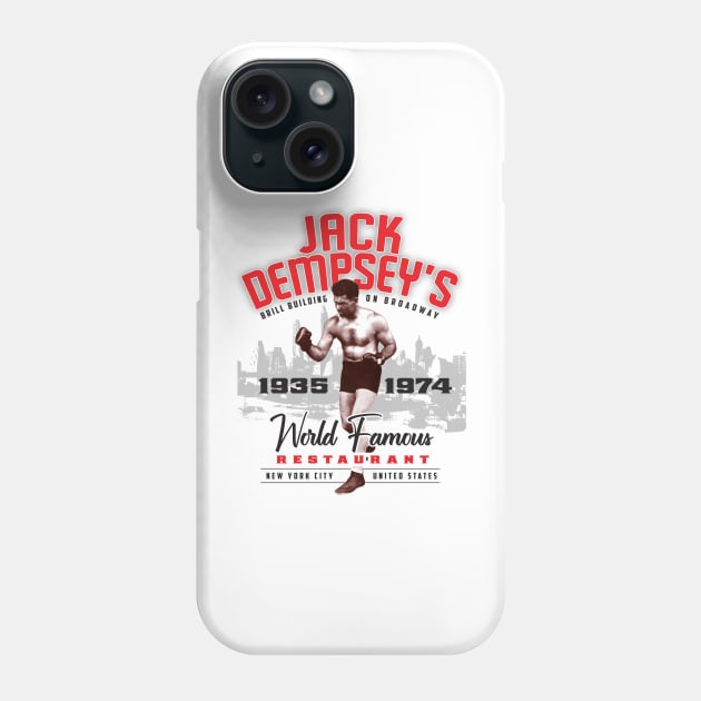 Jack Dempsey's Phone Case by MindsparkCreative