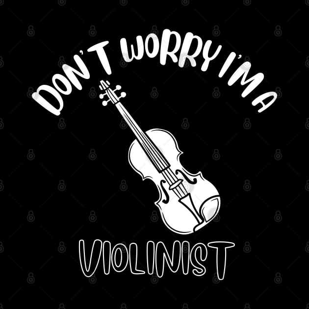 Don't Worry I'm A Violinist by NivousArts