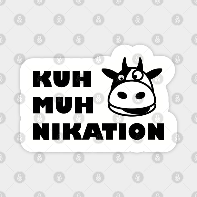 Communication cow Magnet by spontania