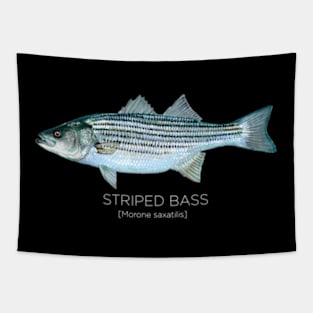 Scientific Striped Bass For Surf Striper Fisher Tapestry