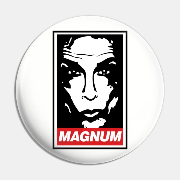 Magnum Pin by Huemanitee