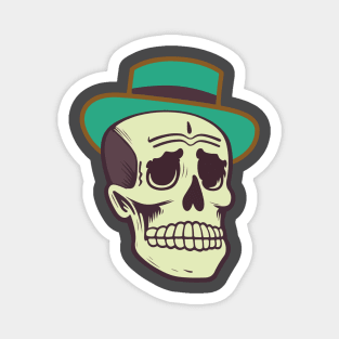 Kuban Hat Skull 1920 Magnet