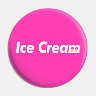 Ice Cream (Pink) Pin