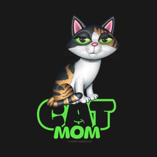 Calico Cat Mom T-Shirt