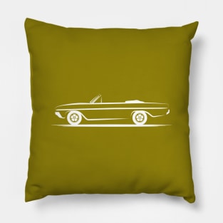 1964 Buick Skylark Convertible White Pillow