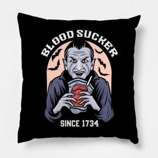 vampire blood sucker Pillow