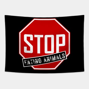 STOP Eating Animals Tapestry