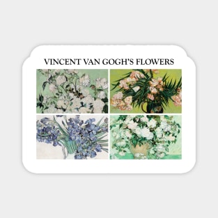 Van Gogh's Flowers Magnet