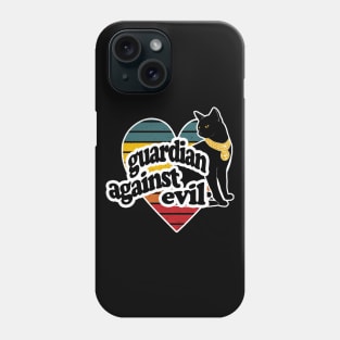 Cat - Guardian Against Evil Phone Case