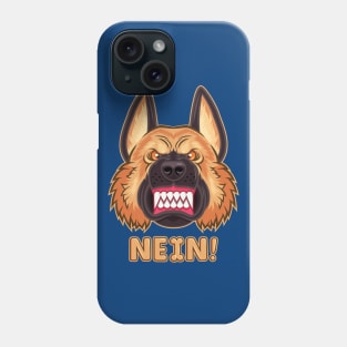 Puppy Says No Phone Case