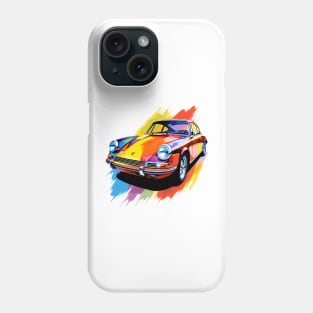 Vintage car paint art Phone Case