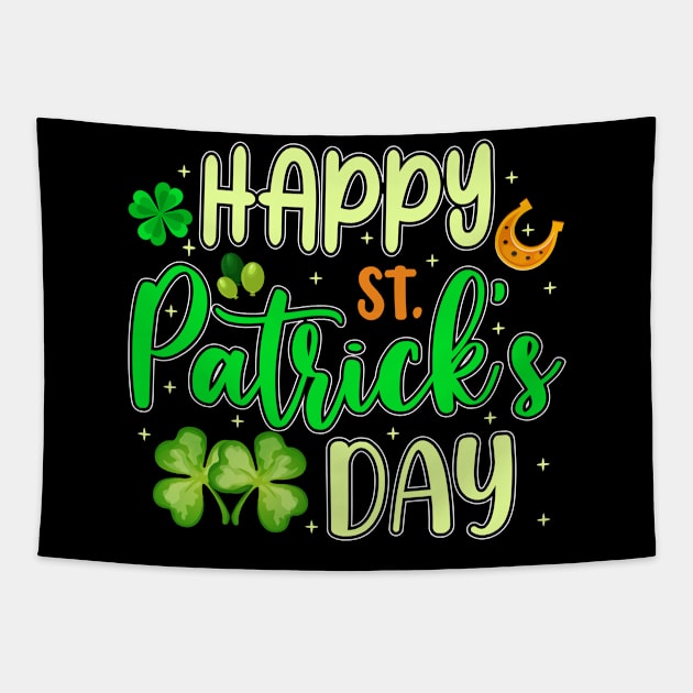 Happy St.Patrick's day Tapestry by little.tunny