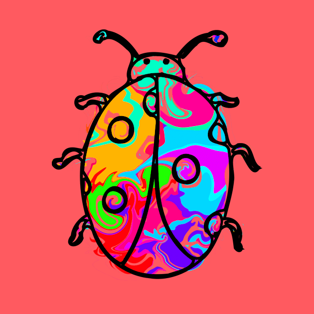 Colorful Ladybug by Shrenk