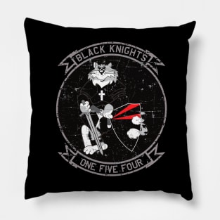 F-14 Tomcat - Well Done Baby - Grunge Style Pillow