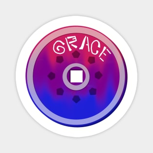 Grace Token - Bi Pride Magnet