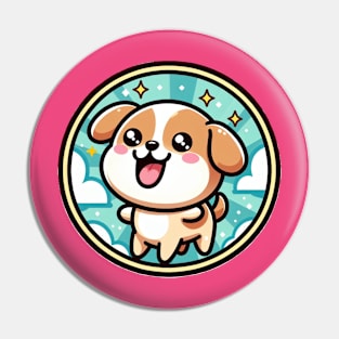 Cute Puppy Pin