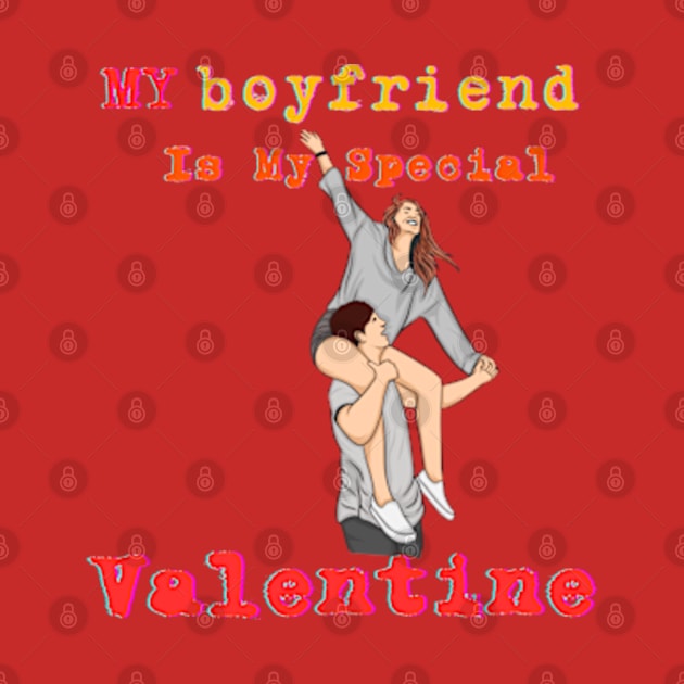 Boyfriend Love Tee: Show Your Affection with Style this Valentine's Day by Oasis Designs