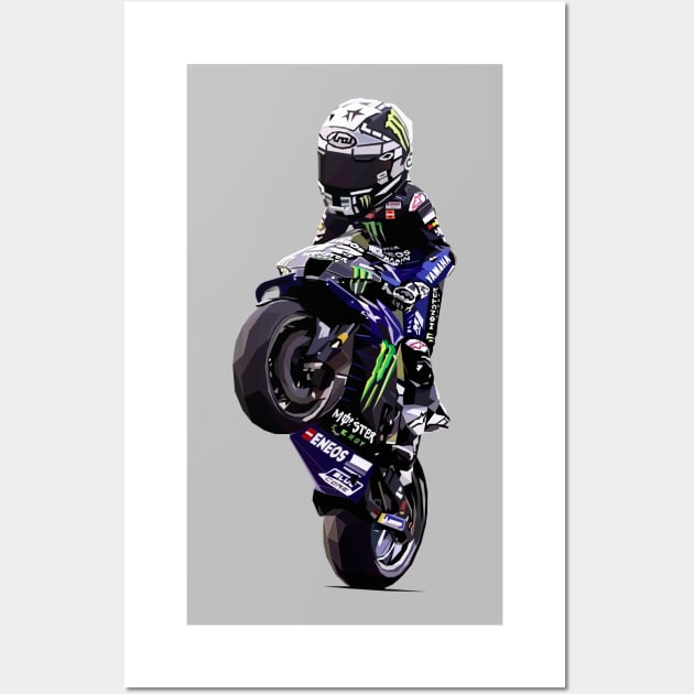 motogp rider tooned - Motogp - Posters and Art Prints