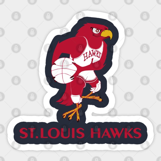 St. Louis Hawks - St Louis Hawks - Sticker