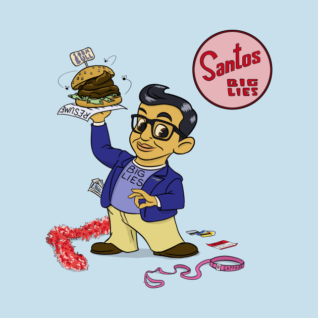 Santos Big Lies - George Santos Big Boy by Funkybat