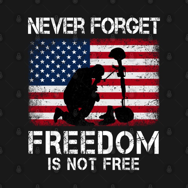 Nerver Forget Freedom Is Not Free Memorial Day 2020 by snnt