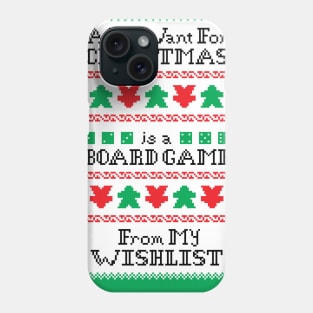 Wishlist Christmas Sweater Phone Case