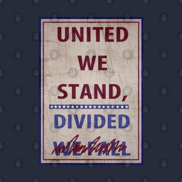 United We Stand the Late Show Stephen Colbert T-Shirt by osaya