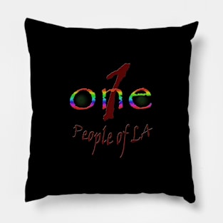 One people off los angles Pillow