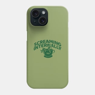 Screaming Internally Phone Case