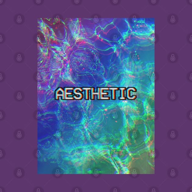 Aesthetic Glitch † Seapunk VHS Ocean Design by DankFutura