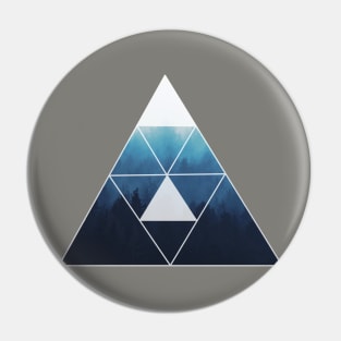 Geometry Misty Forest Pin