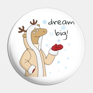 Deer is Dreaming Pin