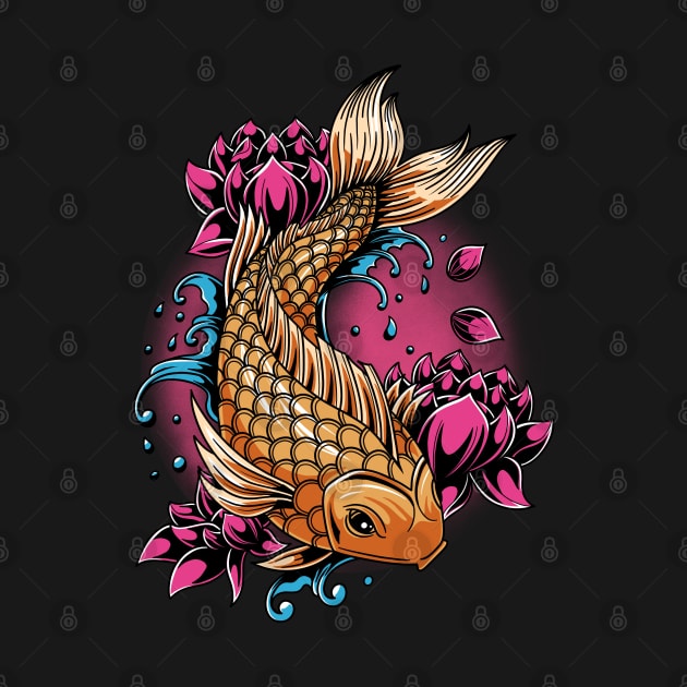 Koi fish art by noorshine